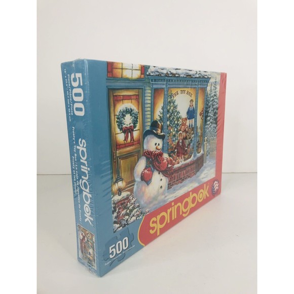 Springbok Frosty's Toy Box  Factory Sealed 500 Pieces Puzzle NEW 34-01483 - Picture 4 of 4